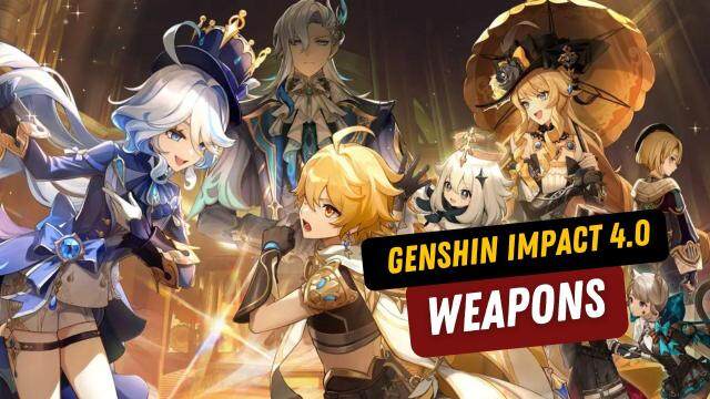 Genshin Impact 4.0 Waffen – Ein Leitfaden zu allen Waffen im neuen Genshin Impact Fontaine