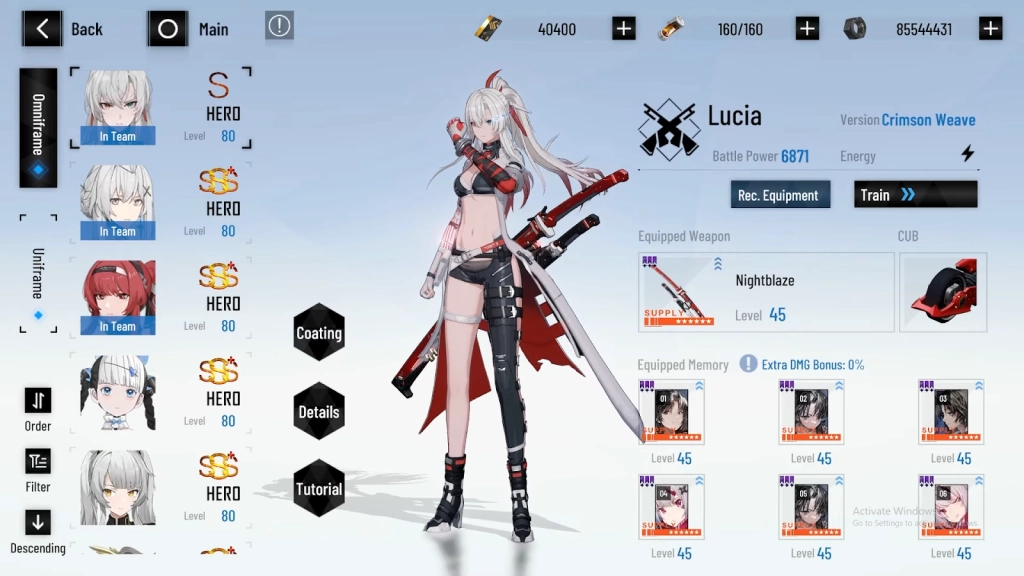 Lucia: Crimson Weave