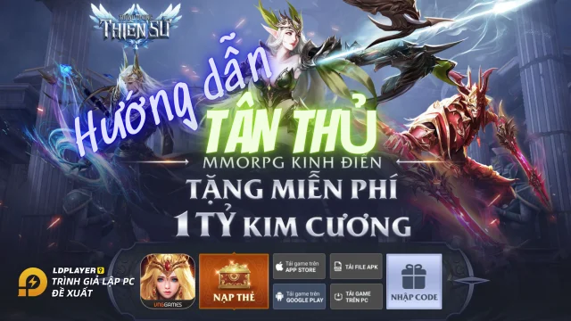 Thánh Quang Thiên Sứ hướng dẫn tân thủ phát triển nhanh