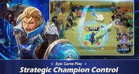 Compita com outros jogadores em tempo real em Champion Strike: Crypto Arena!