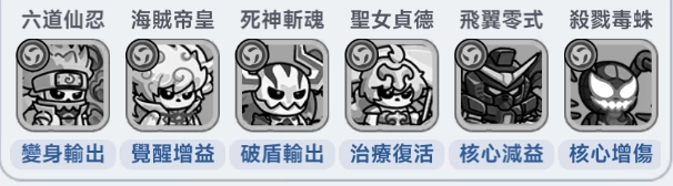 見習骷髏王異界陣容