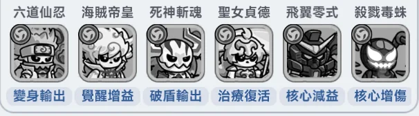 見習骷髏王異界陣容