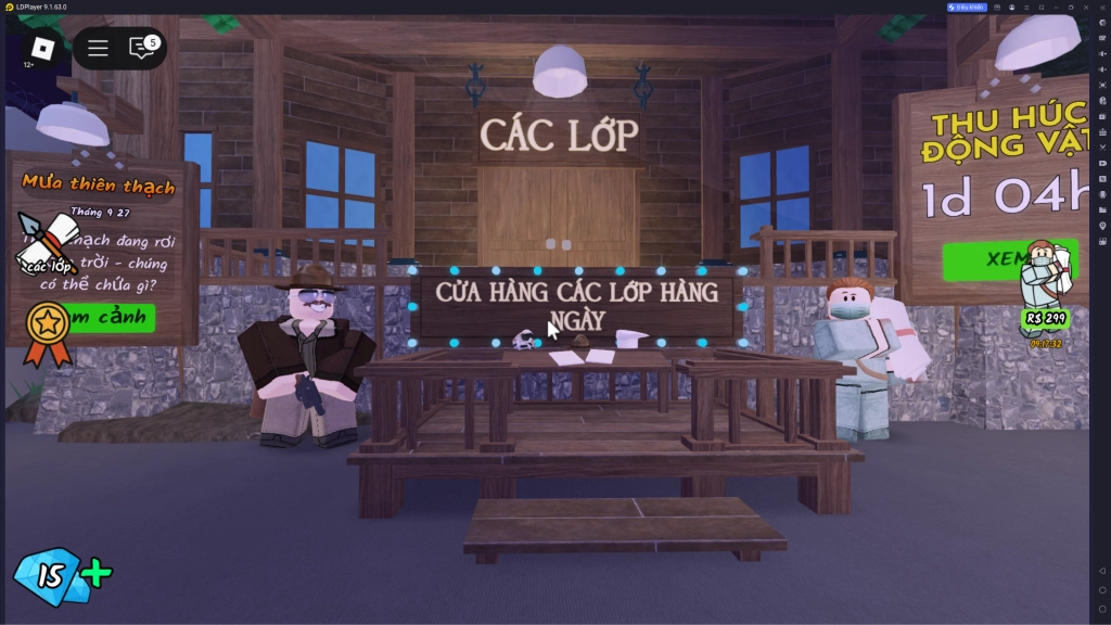 Roblox VNG: Class tốt nhất trong 99 Nights in the Forest