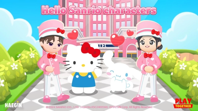 HAEGIN’s “Play Together” and Sanrio characters Collaborate