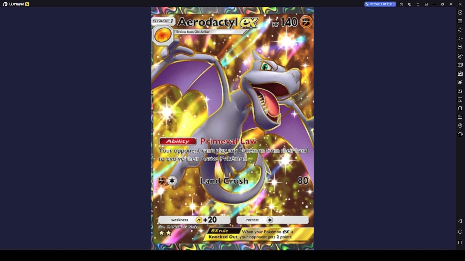 Aerodactyl EX