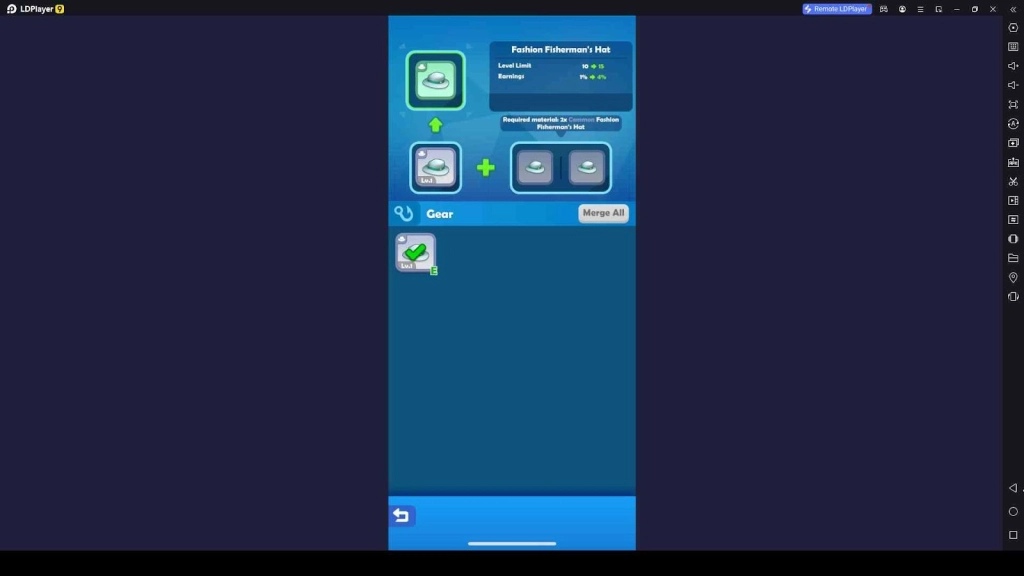 Merge Your Common Equipment Merge Your Common Equipment