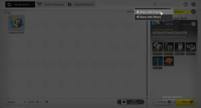How to Share Your Arknights: Endfield Blueprints