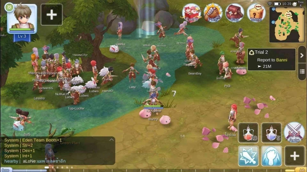 Defeat MVPs and Mini-Bosses