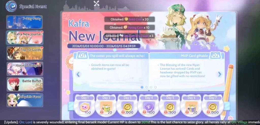 Claim All Daily Rewards