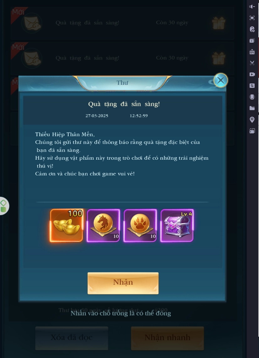 Full bộ code Nhất Kiếm Phục Ma mới nhất - Hướng dẫn cách nhập chi tiết