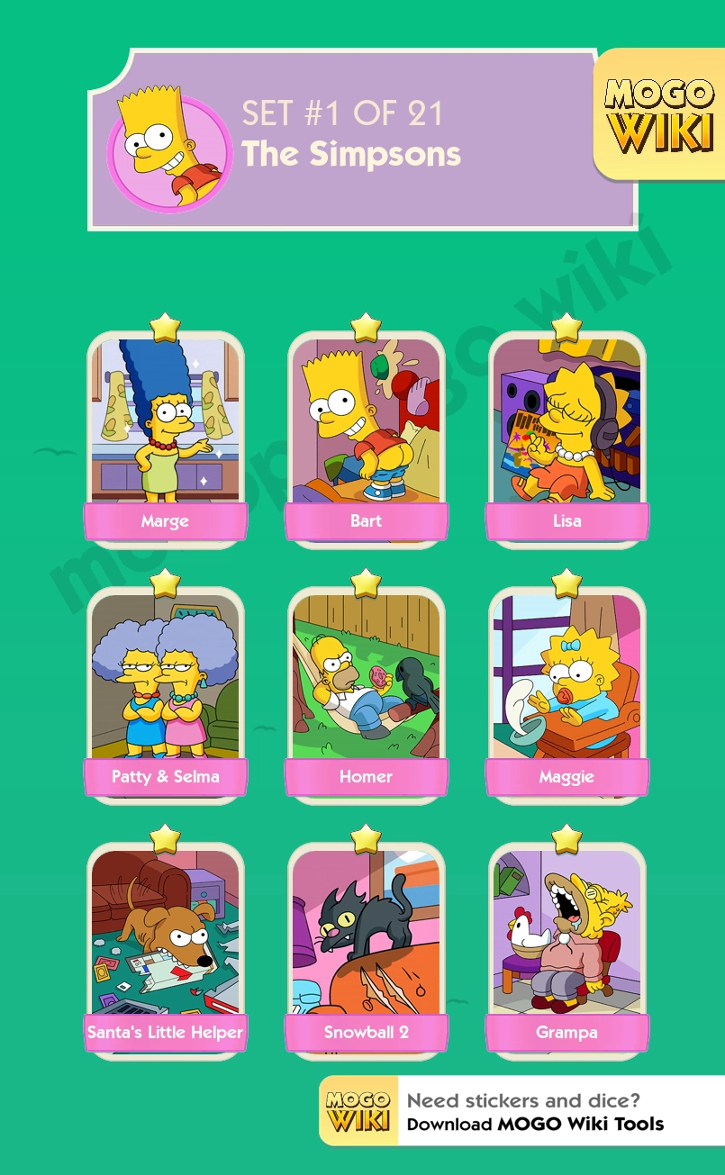 Complete List of The Simpsons Album Sets