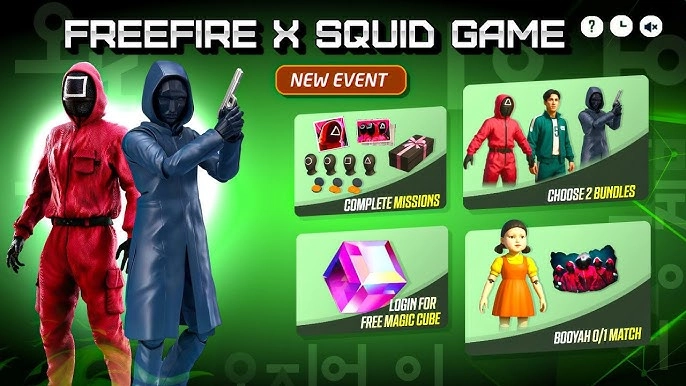 Free Fire x Squid Game มันส์จัดเต็ม ลุยโหมดใหม่สุดปั่นที่ใครไม่เล่นพลาดมาก