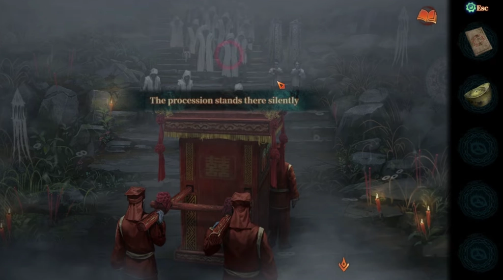 Complete the Wedding Procession and Clear Chapter 1