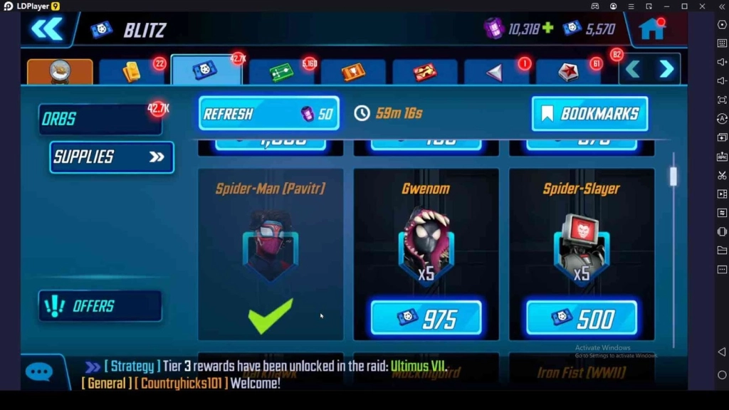 Blitz Store Farming