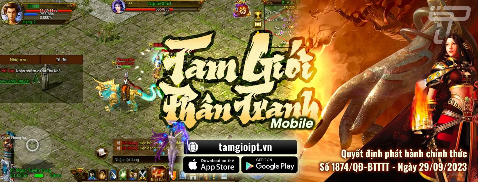 Tam Giới Phân Tranh Mobile