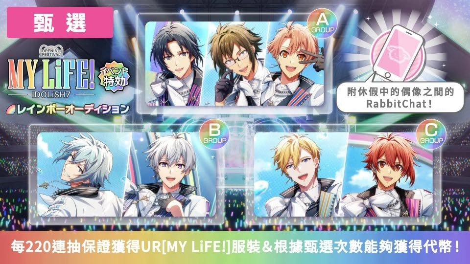 《IDOLiSH7-偶像星願-》同步日版新劇情推新形式活動！紀念劇場版【後篇】上映再次舉行特別任務！