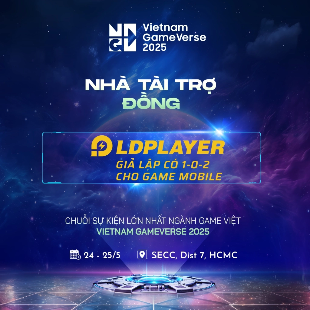 Fanpage Vietnam Gameverse giới thiệu đơn vị tài trợ Đồng - LDPlayer