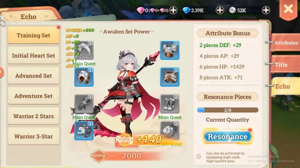 Focus on Your Early Gear Set