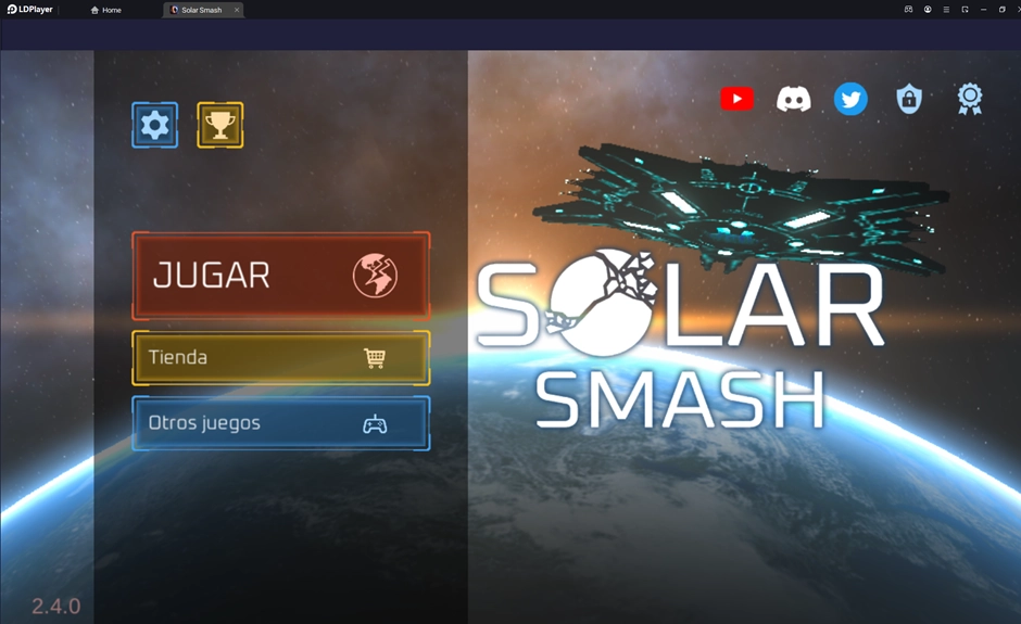 Actualización de Solar Smash: Nuevo planeta con vida propia
