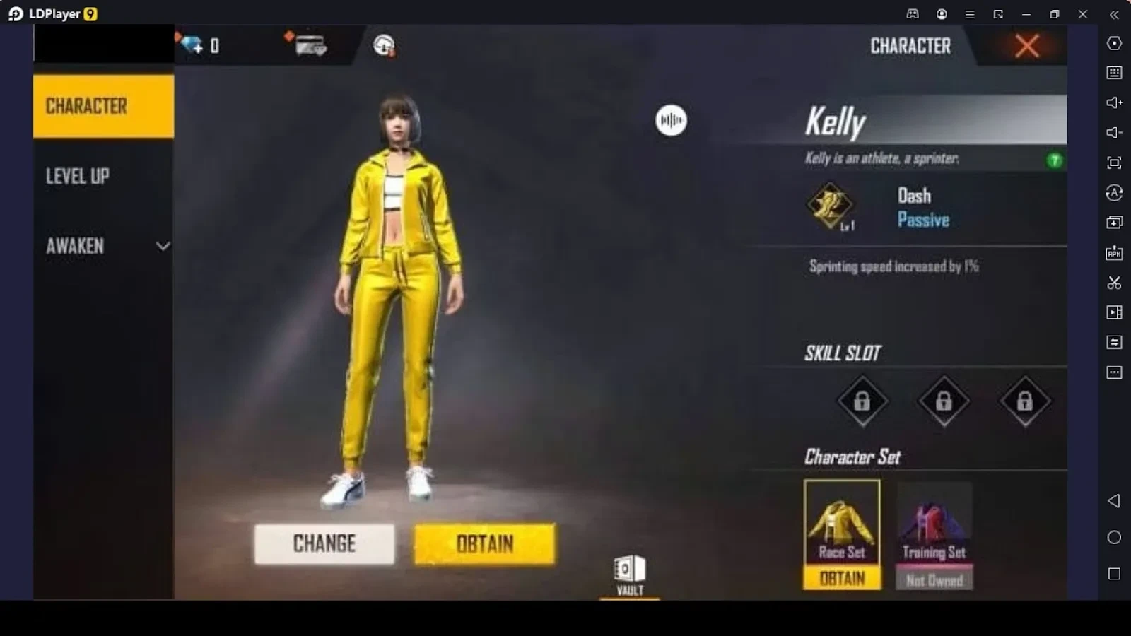 Kelly - Top Tier Speed and Agility