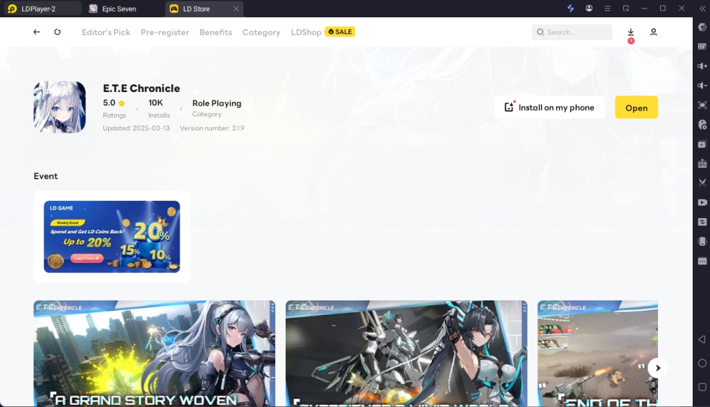 How to Download and Play E.T.E Chronicle on PC 3