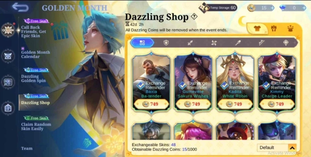MLBB Dazzling Shop MLBB Dazzling Shop