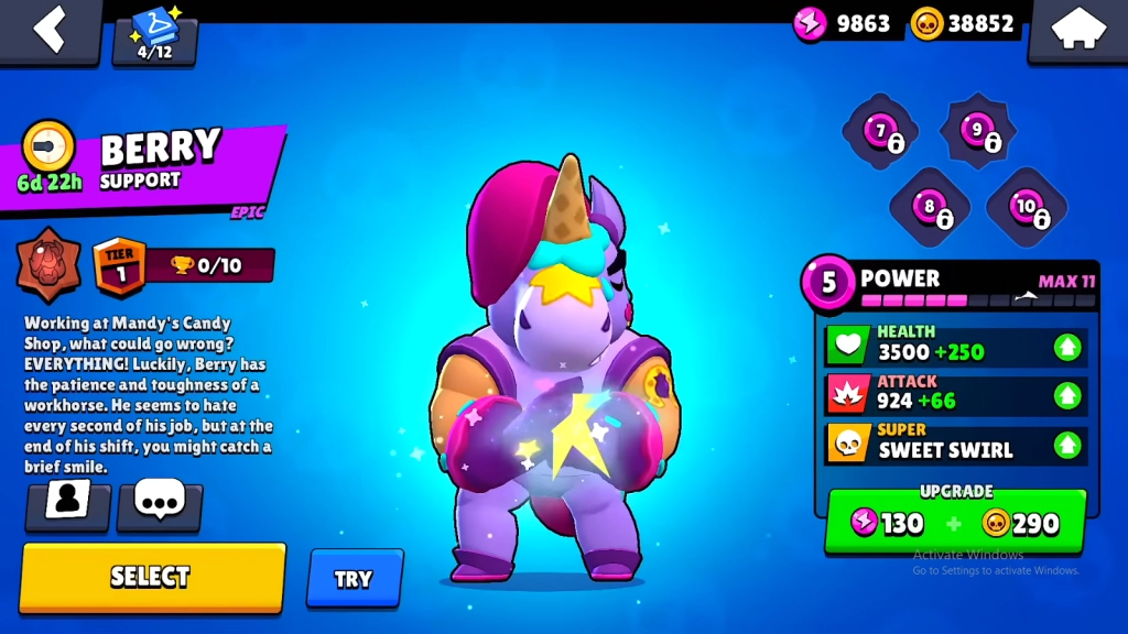 Berry - The Supportive Artillery Star 