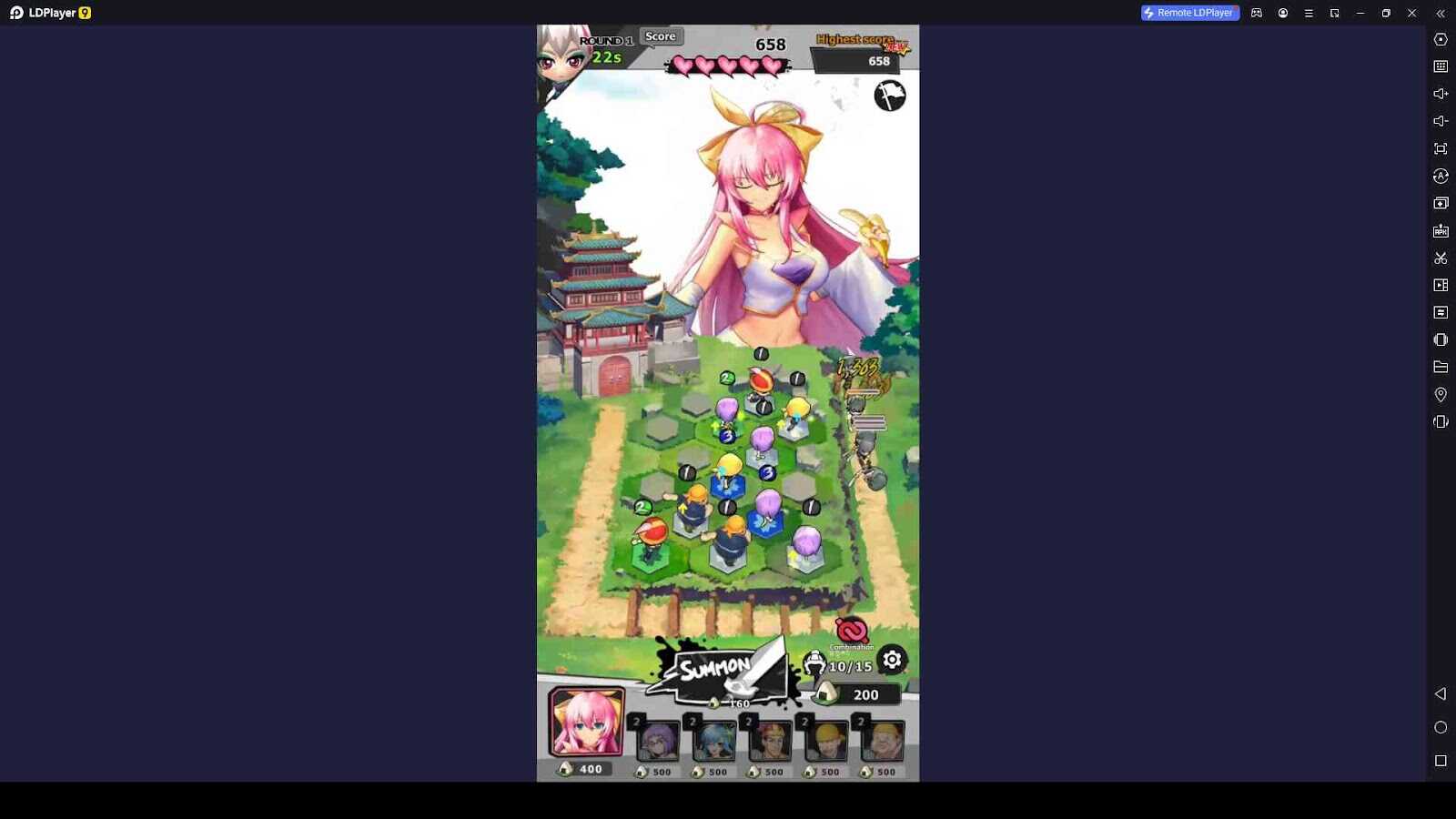 Recruit Powerful Koihime to the Gameplay