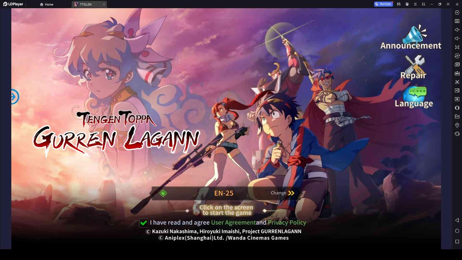 Tengen Toppa Gurren Lagann,