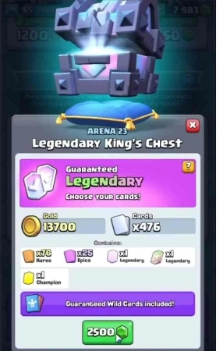 Arena and King Level impact
