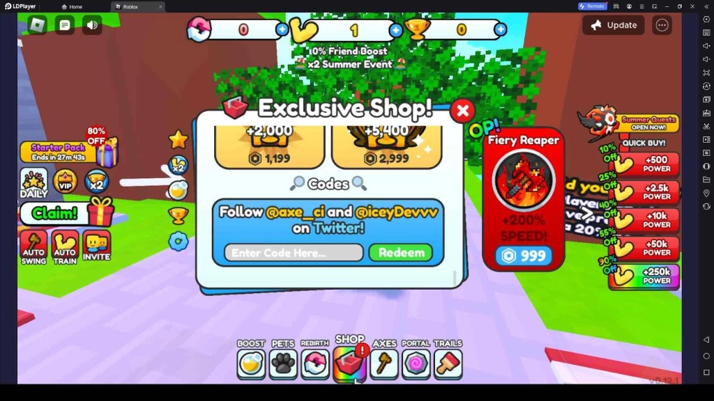 Roblox Tree Chop Simulator Codes Guide: Timber Time - 2025 March