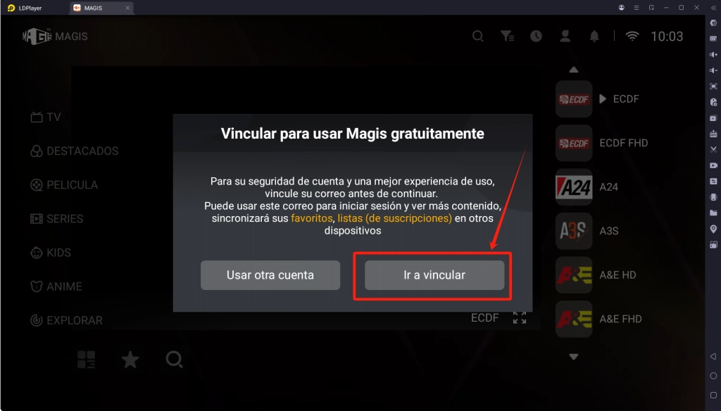 ¿Cómo crear una cuenta en Magistv?