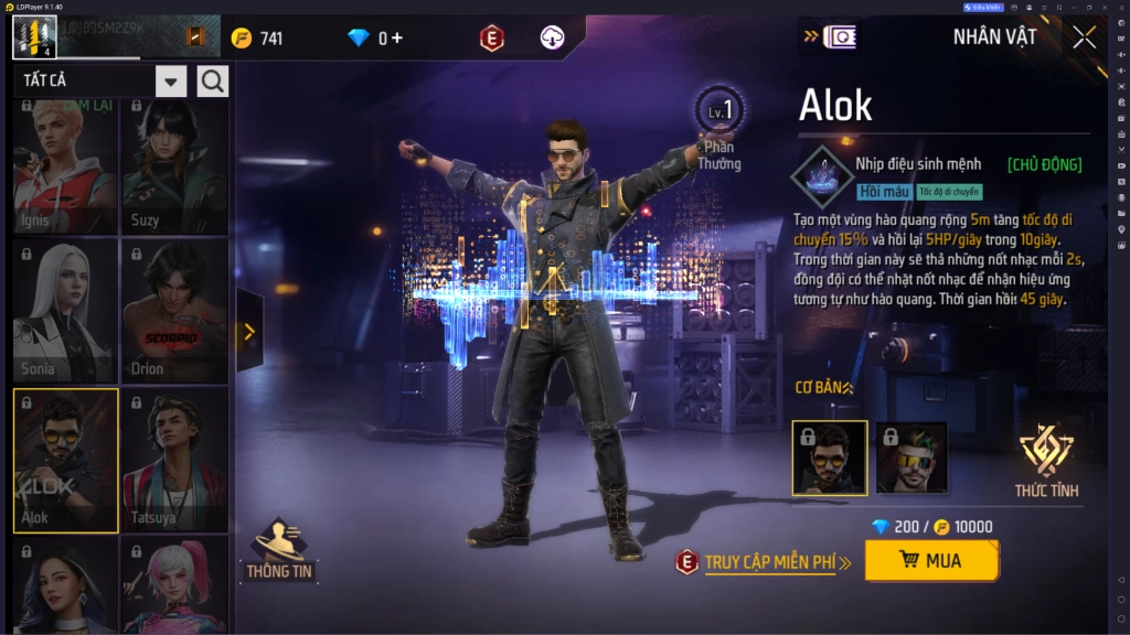 Garena Free Fire: Top nhân vật mạnh được sử dụng nhiều nhất năm 2025