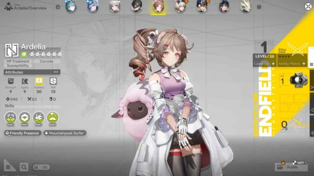 Arknights Endfield Ardelia Arknights Endfield Ardelia