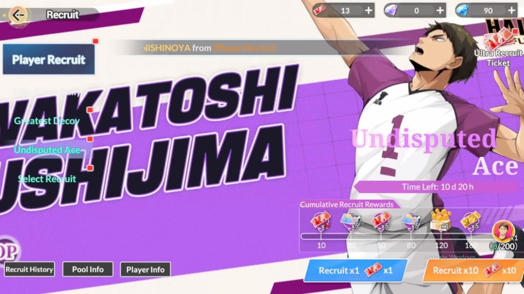 Haikyuu FLY HIGH Reroll Steps 