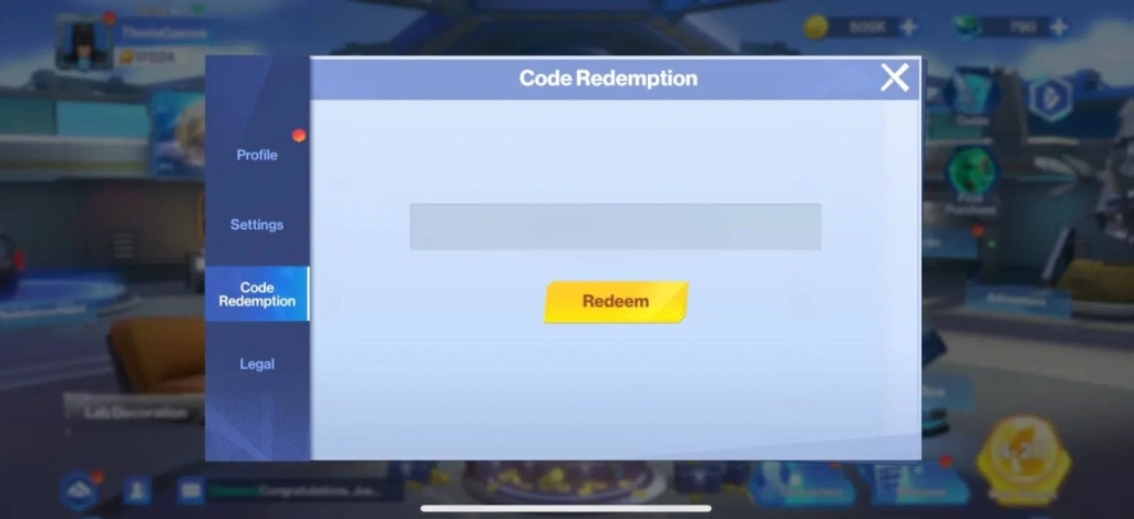 How to Redeem Your Codes