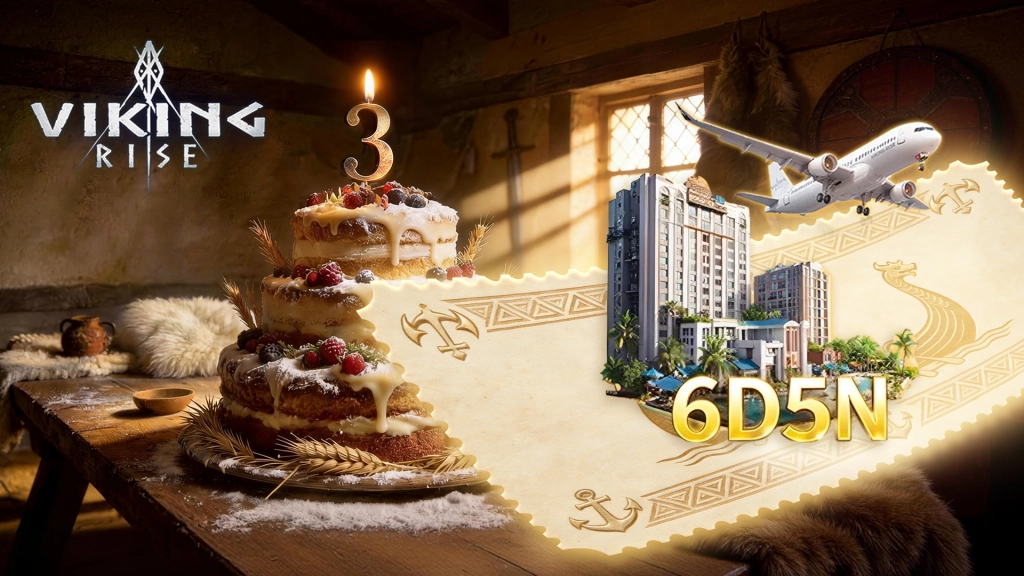 Viking Rise celebrates its anniversary—win a trip, lodging, and 2026 World Championship tickets! Viking Rise celebrates its anniversary—win a trip, lodging, and 2026 World Championship tickets!