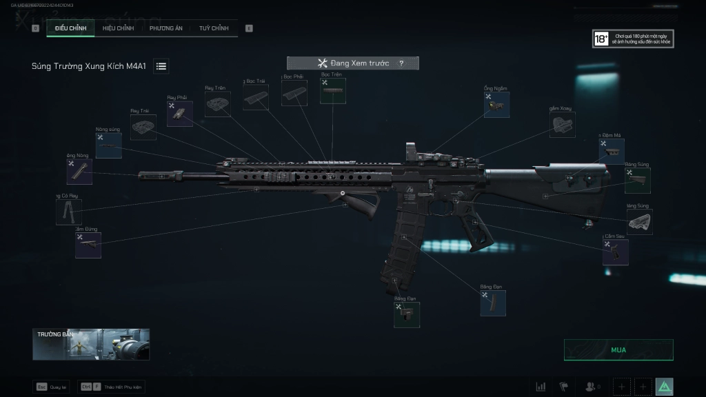 Tổng hợp Code Súng và Meta Loadout Garena Delta Force - Hướng Dẫn Build Súng Không Giật Leo Rank Siêu Chuẩn