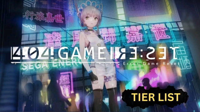 404 GAME RE:SET Tier List of Strongest Heroes with Reroll Steps - March 2025