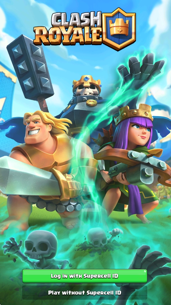 Play without supercell ID