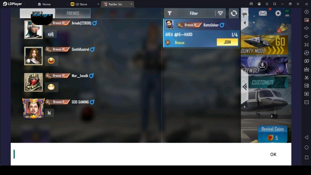 Chat with Other Players Chat with Other Players