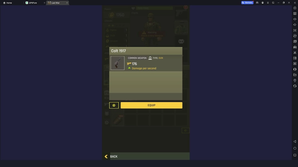 Equip Your Characters with Weapons Equip Your Characters with Weapons