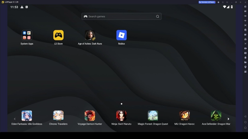 Playing Bladers Rebirth on PC with LDPlayer