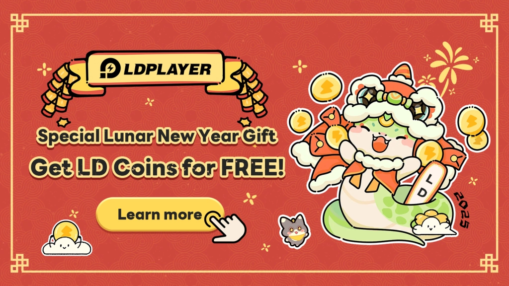 Get LD Coins for FREE! LD Game Lunar New Year Triple Rewards