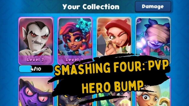 Smashing Four: PvP Hero bump Beginners Guide – Battling with Tips