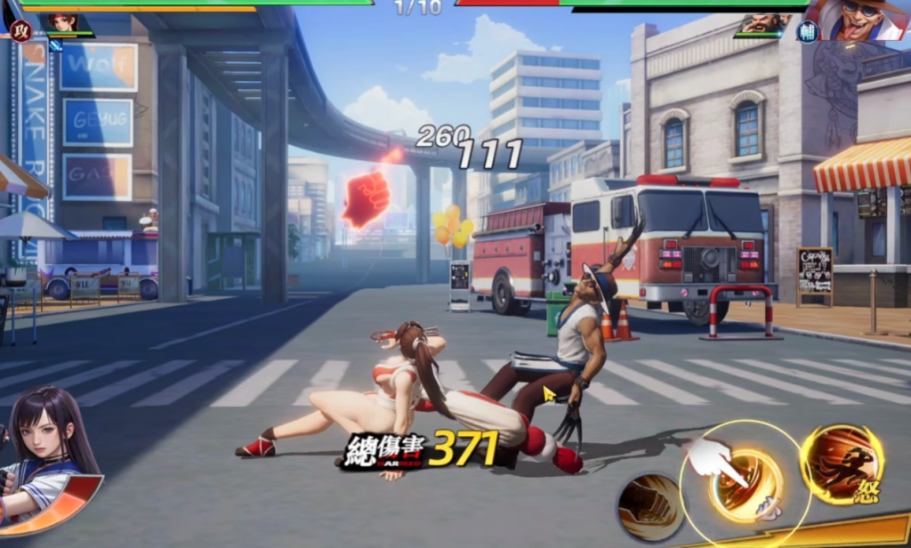 《SNK：全明星覺醒》戰鬥系統
