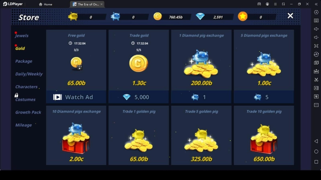 All Currencies and Resources in The Era of Overman: Idle RPG All Currencies and Resources in The Era of Overman: Idle RPG