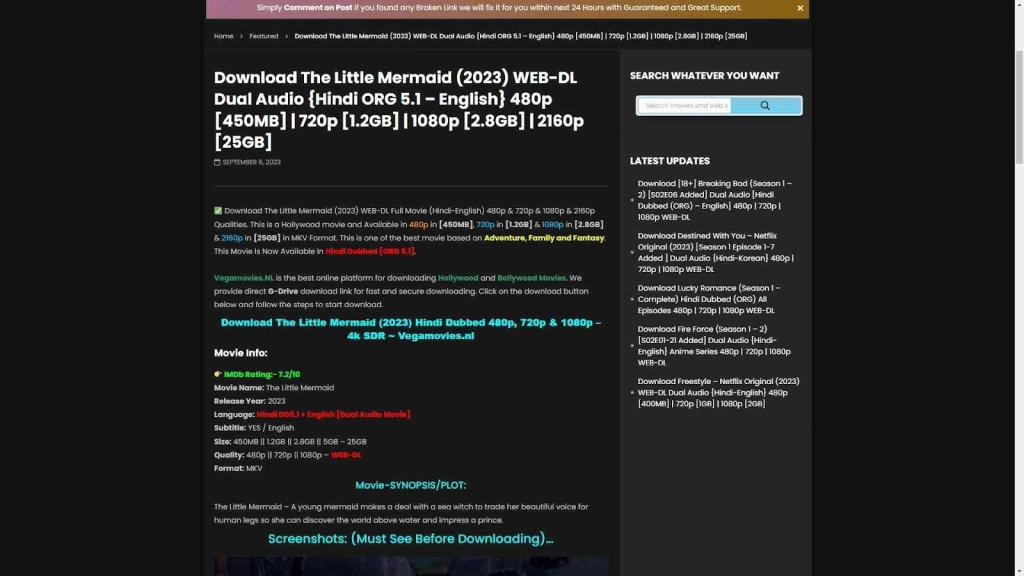 How to Download from Vegamovies