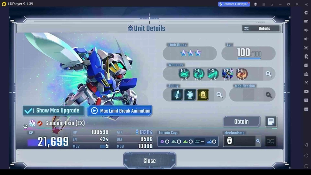 Gundam Exia  