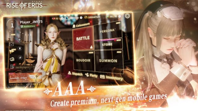 【ข่าวเกม】Rise of Eros: Desire (Global) เกมต่อสู้ 20+ (Uncen) เปิดลงทะเบียน Pre-register สโตร์ไทยแล้วตอนนี้ รอเล่นเร็วๆ นี้ได้เลย
